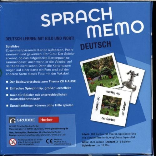 Produktbild: SPRACHMEMO Zu Hause