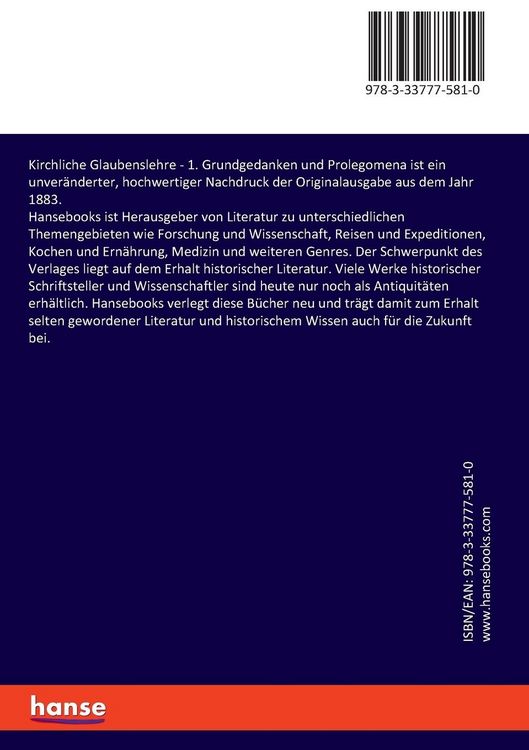 Produktbild: Kirchliche Glaubenslehre