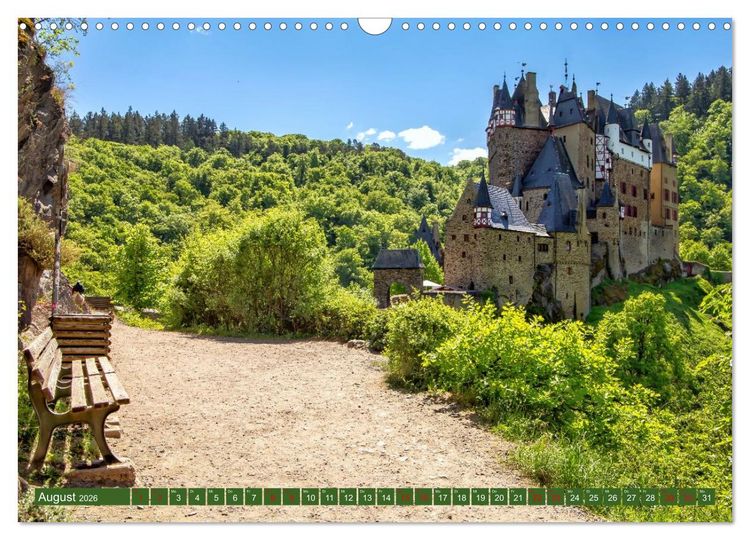 Produktbild: Sch&ouml;ne Aussichten B&auml;nke zum Verweilen (Wandkalender 2026 DIN A3 quer), CALVENDO Monatskalender