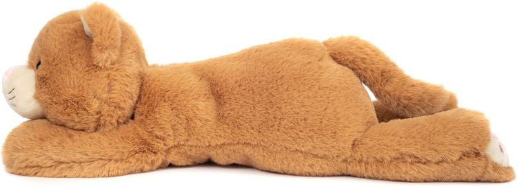 Produktbild: Teddy Hermann 93949 - Katze Kikki mit Schlenkerbeinen, Pl&uuml;schtier, braun, 35 cm