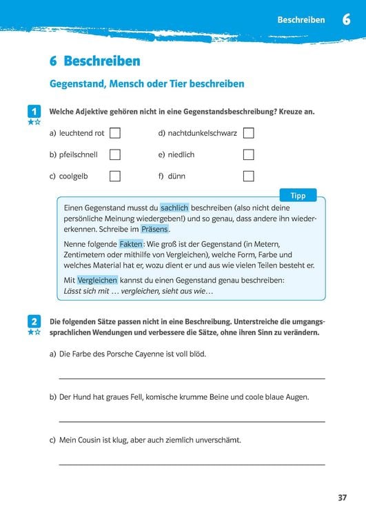 Produktbild: 10-Minuten-Training Texte schreiben. Deutsch 5./6. Klasse