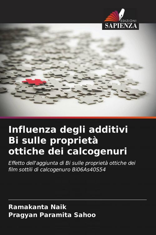 Produktbild: Influenza degli additivi Bi sulle propriet&agrave; ottiche dei calcogenuri