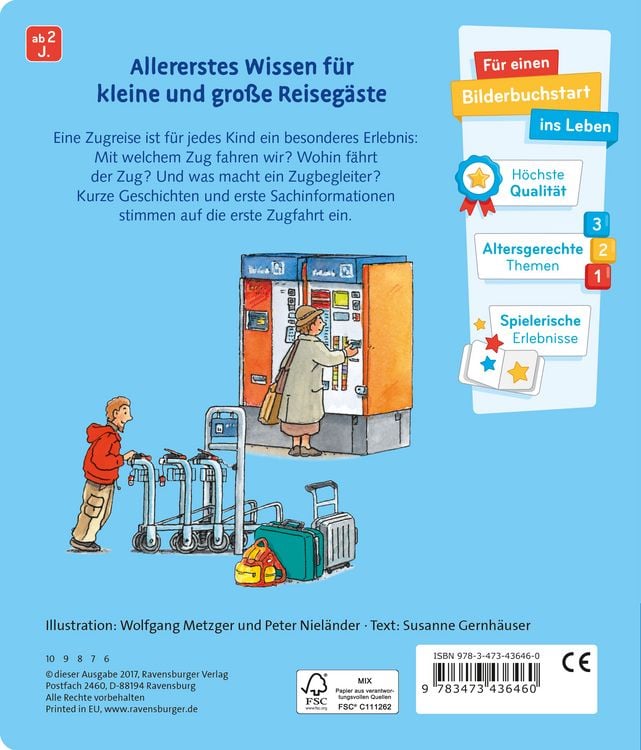 Produktbild: Meine Welt der Fahrzeuge: Unterwegs mit dem Zug