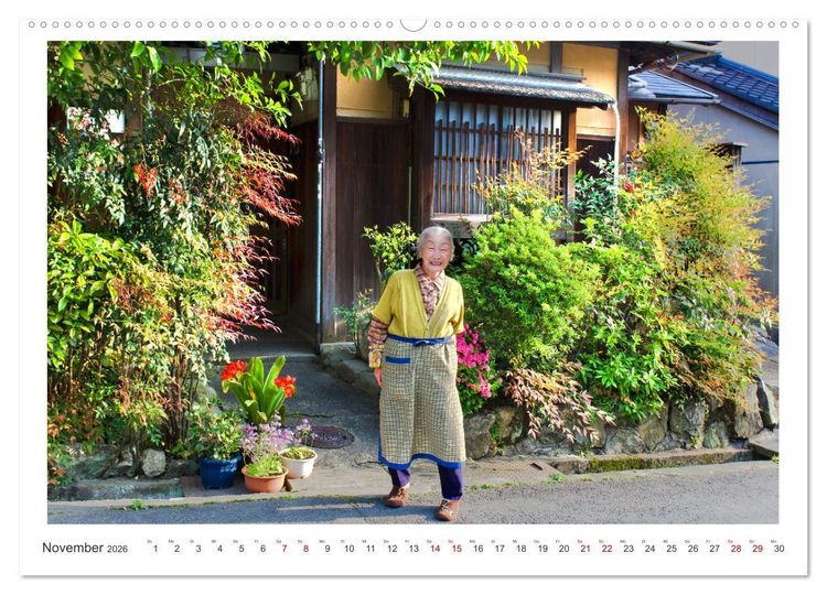 Produktbild: Menschen in Japan (hochwertiger Premium Wandkalender 2026 DIN A2 quer), Kunstdruck in Hochglanz