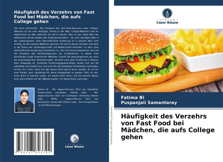 Produktbild: H&auml;ufigkeit des Verzehrs von Fast Food bei M&auml;dchen, die aufs College gehen