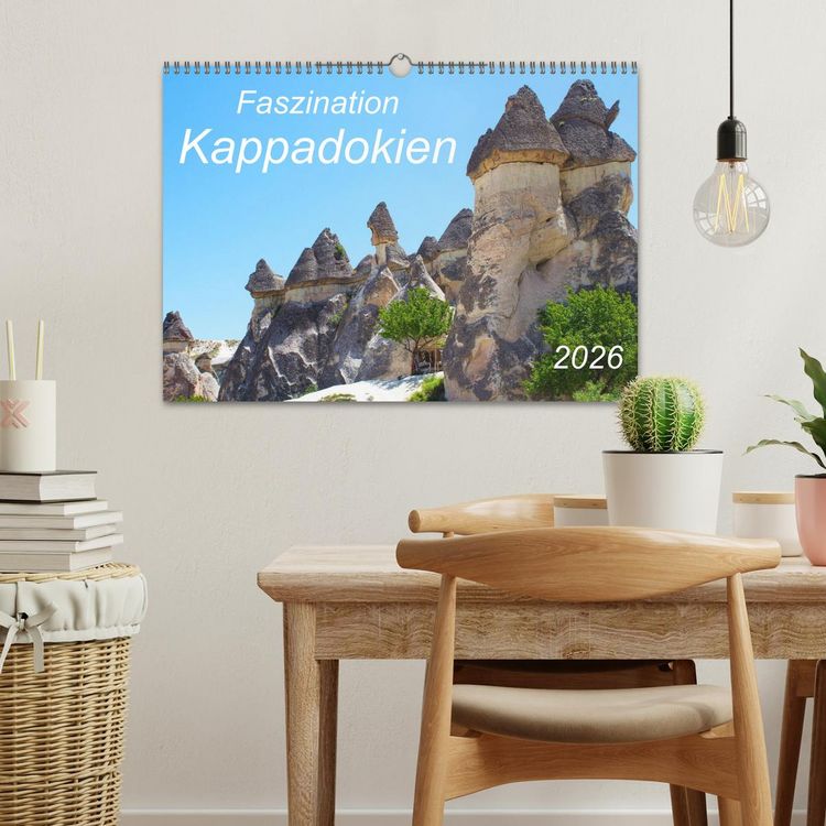 Produktbild: Faszination Kappadokien (Wandkalender 2026 DIN A3 quer), CALVENDO Monatskalender