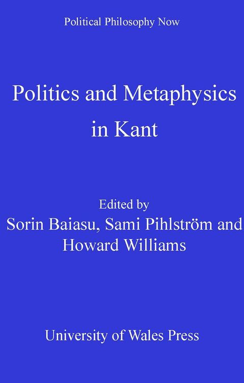 Produktbild: Politics and Metaphysics in Kant
