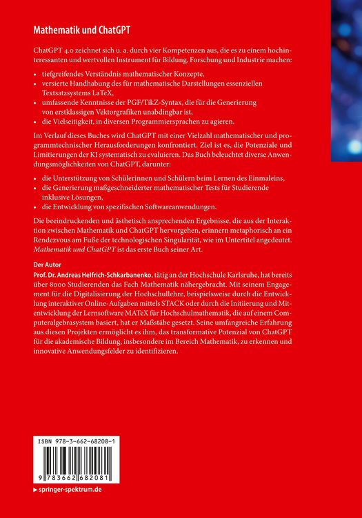 Produktbild: Mathematik und ChatGPT