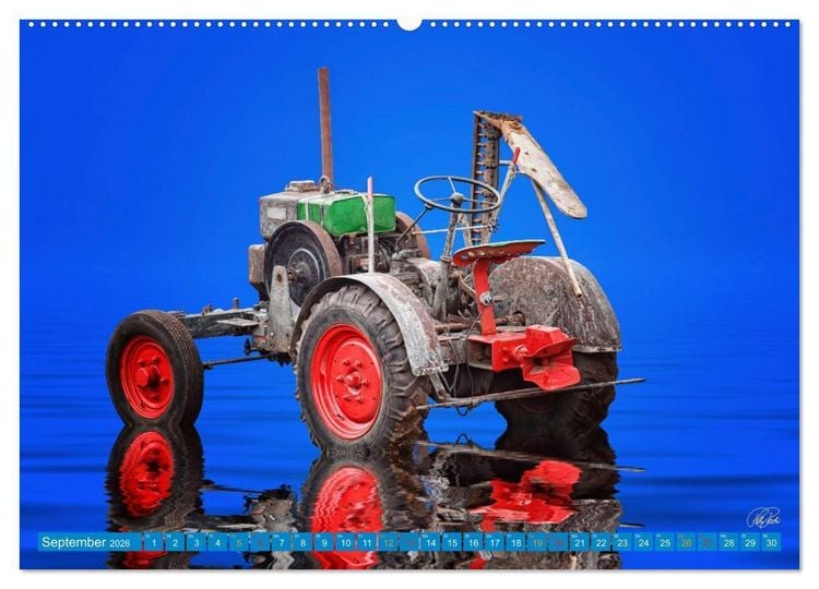 Produktbild: Traktor - Oldtimer (hochwertiger Premium Wandkalender 2026 DIN A2 quer), Kunstdruck in Hochglanz