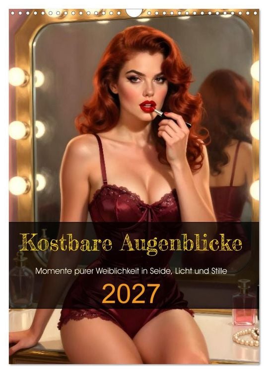 Produktbild: Kostbare Augenblicke (Wandkalender 2027 DIN A3 hoch), CALVENDO Monatskalender