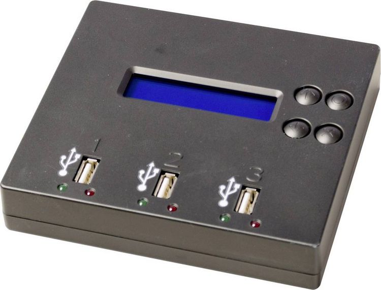 Produktbild: Renkforce UB300 2fach USB-Kopierstation USB-A (USB 2.0) tragbar