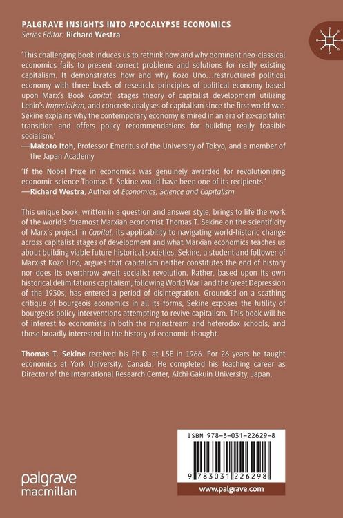 Produktbild: Marx, Uno and the Critique of Economics