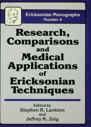 Produktbild: Research Comparisons And Medical Applications Of Ericksonian Techniques