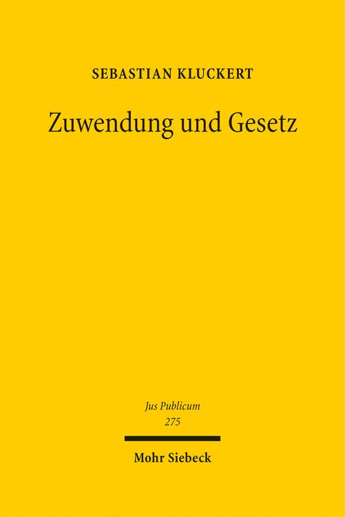 Produktbild: Zuwendung und Gesetz