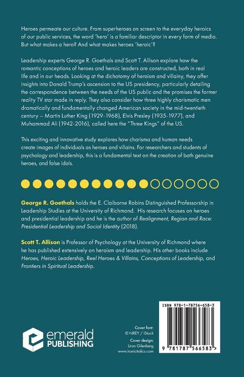 Produktbild: The Romance of Heroism and Heroic Leadership