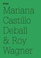 Produktbild: Mariana Castillo Deball & Roy Wagner