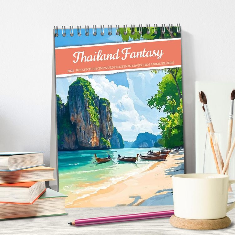 Produktbild: Thailand Fantasie (Tischkalender 2026 DIN A5 hoch), CALVENDO Monatskalender