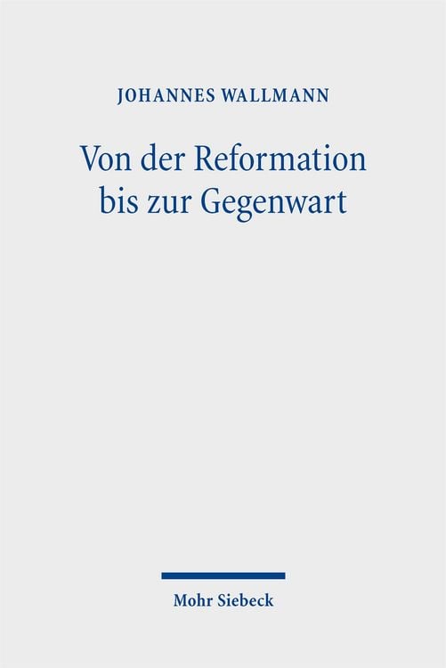 Produktbild: Von der Reformation bis zur Gegenwart