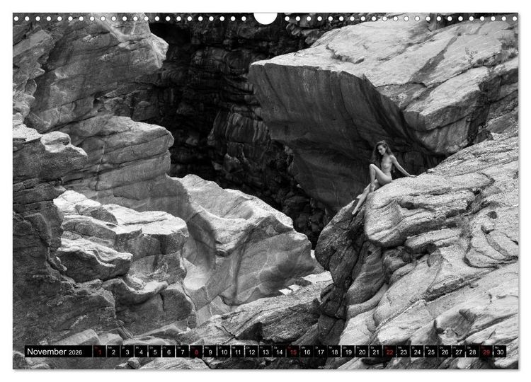 Produktbild: Akt im Tessin (Wandkalender 2026 DIN A3 quer), CALVENDO Monatskalender