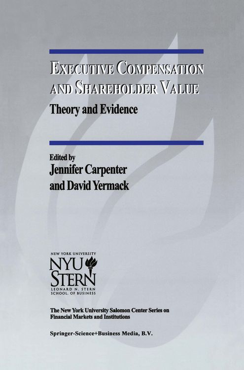 Produktbild: Executive Compensation and Shareholder Value