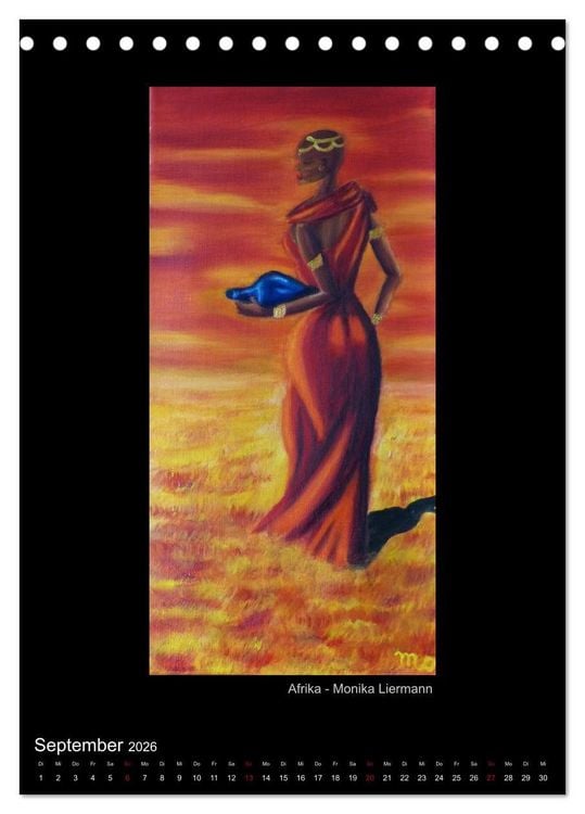 Produktbild: Kunstkalender der Moerser Palette e.V. (Tischkalender 2026 DIN A5 hoch), CALVENDO Monatskalender