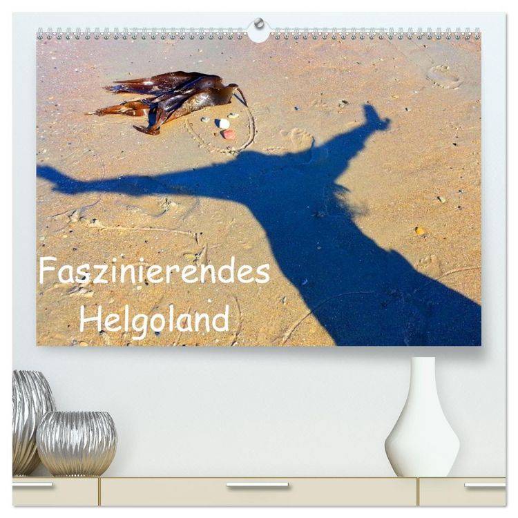 Produktbild: Faszinierendes Helgoland (hochwertiger Premium Wandkalender 2026 DIN A2 quer), Kunstdruck in Hochglanz