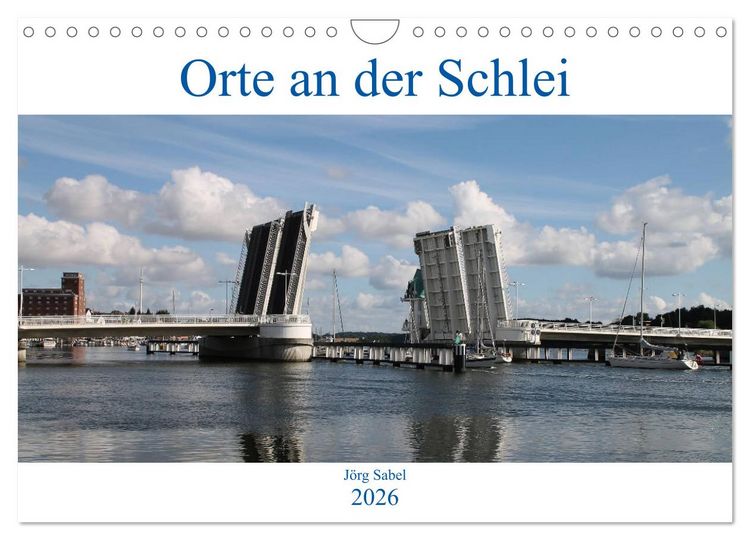 Produktbild: Orte an der Schlei (Wandkalender 2026 DIN A4 quer), CALVENDO Monatskalender