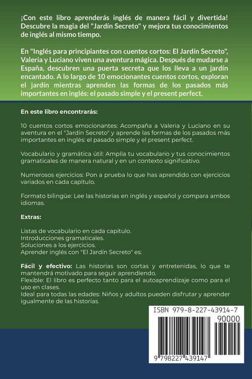 Produktbild: Lecturas en Ingl&eacute;s Para Principiantes El Jard&iacute;n Secreto