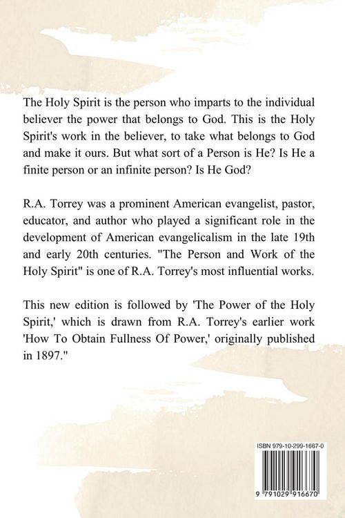 Produktbild: The Person and Work of The Holy Spirit