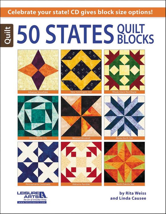 Produktbild: 50 States Quilt Blocks