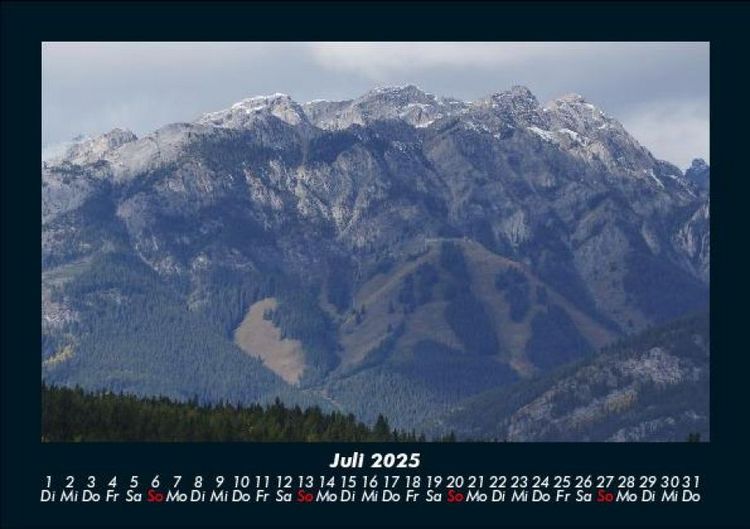 Produktbild: Berglandschaften 2025 Fotokalender DIN A5