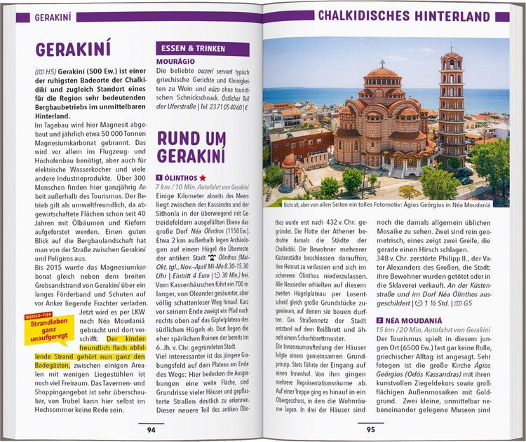 Produktbild: MARCO POLO Reisef&uuml;hrer Chalkidik&iacute;, Thessalon&iacute;ki