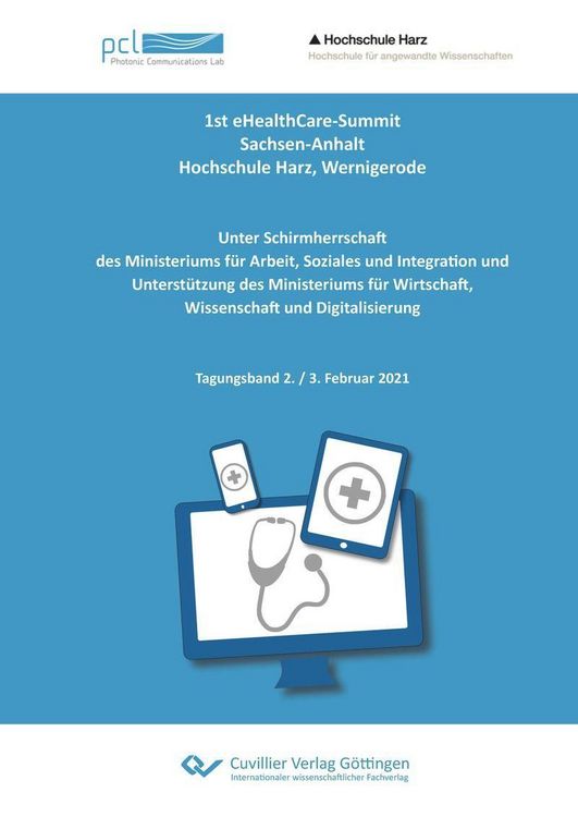Produktbild: 1st eHealthCare-Summit, Sachsen-Anhalt, Hochschule Harz, Wernigerode