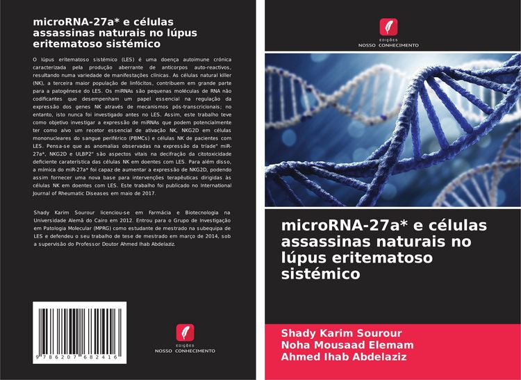 Produktbild: MicroRNA-27a* e c&eacute;lulas assassinas naturais no l&uacute;pus eritematoso sist&eacute;mico