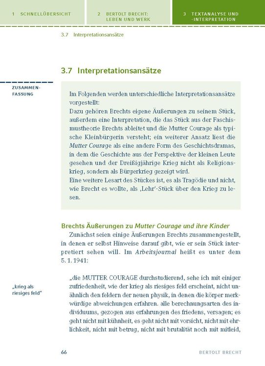 Mutter Courage und ihre Kinder von Bertolt Brecht.