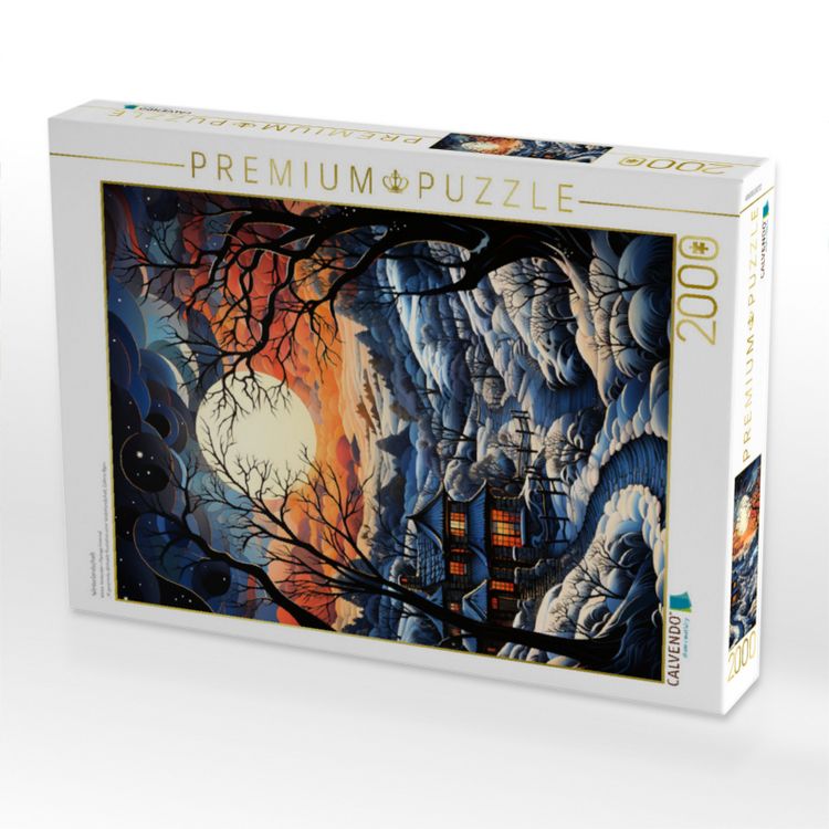 Produktbild: CALVENDO Puzzle Winterlandschaft | 2000 Teile Lege-Gr&ouml;&szlig;e 90x67cm Foto-Puzzle f&uuml;r gl&uuml;ckliche Stunden