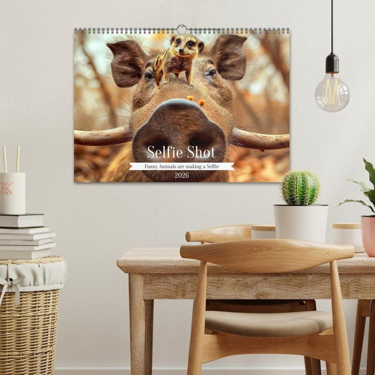 Produktbild: Selfie Shot (Wall Calendar 2026 DIN A3 landscape), CALVENDO 12 Month Wall Calendar