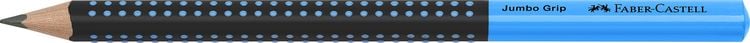 Produktbild: Faber-Castell Bleistift Jumbo Grip Two schw/blau