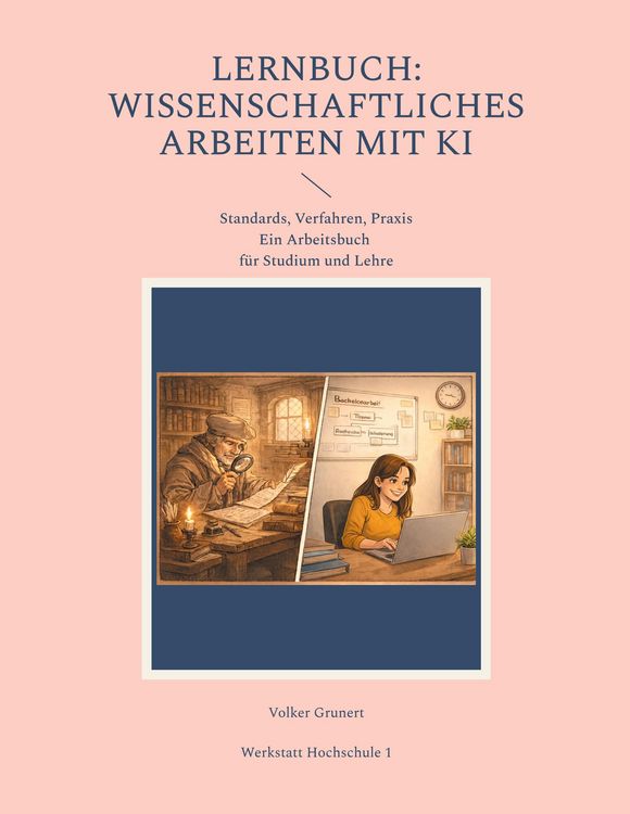Produktbild: Lernbuch: Wissenschaftliches Arbeiten mit KI