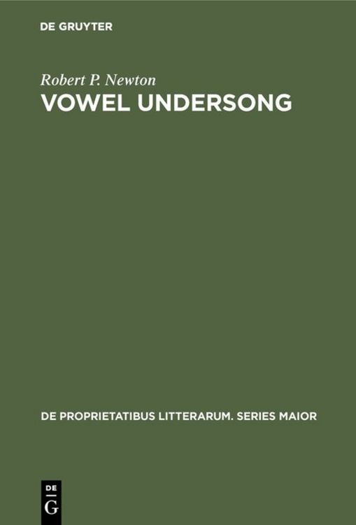 Produktbild: Vowel undersong