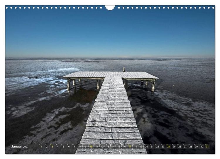Produktbild: Stille Weiten (Wandkalender 2027 DIN A3 quer), CALVENDO Monatskalender