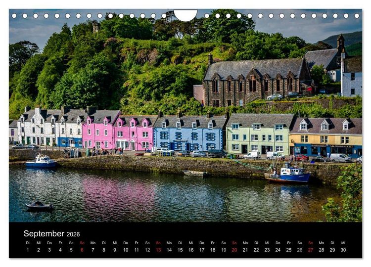 Produktbild: Schottlands Inseln (Wandkalender 2026 DIN A4 quer), CALVENDO Monatskalender
