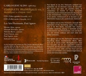 Produktbild: Gesualdo: Madrigali,Libri quinto & sesto
