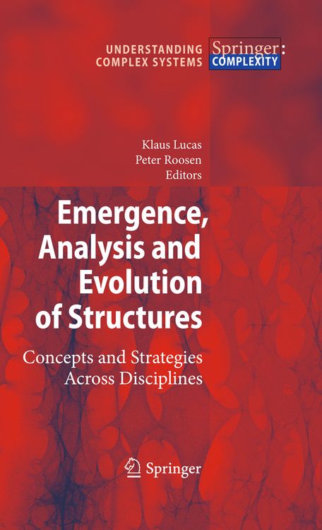 Produktbild: Emergence, Analysis and Evolution of Structures