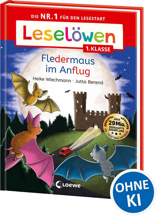 Produktbild: Lesel&ouml;wen 1. Klasse - Fledermaus im Anflug