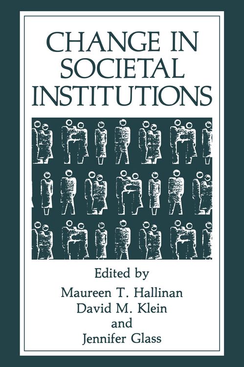 Produktbild: Change in Societal Institutions