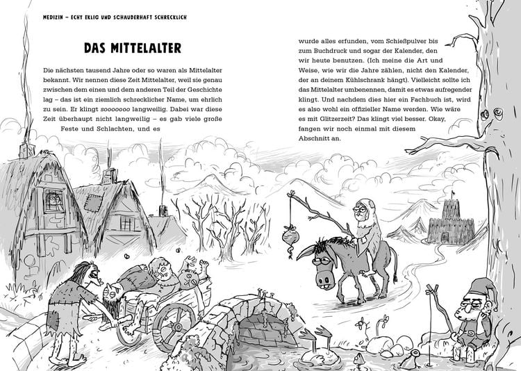 Produktbild: Medizin &ndash; Echt eklig und schauderhaft schrecklich &ndash; Warum Pickel mit Krokodil-Kacke behandelt wurden