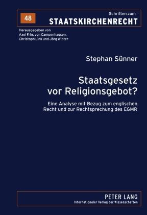 Produktbild: Staatsgesetz vor Religionsgebot?