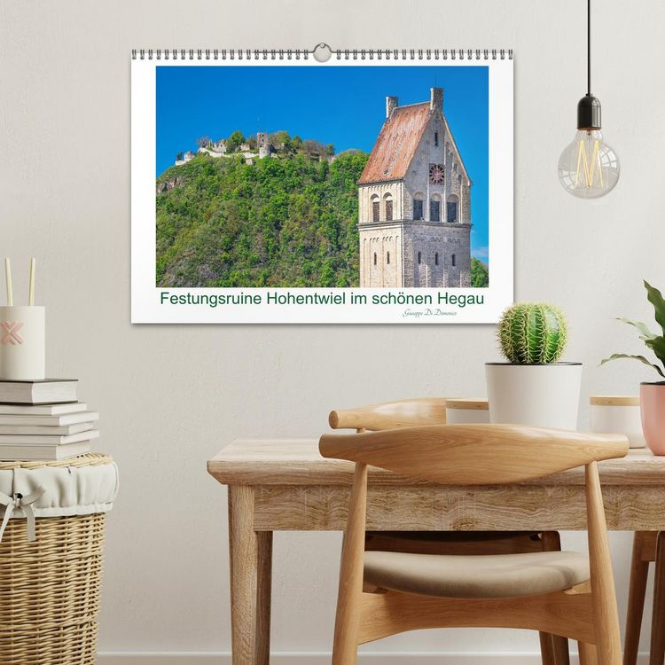 Produktbild: Festungsruine Hohentwiel im sch&ouml;nen Hegau (Wandkalender 2026 DIN A3 quer), CALVENDO Monatskalender