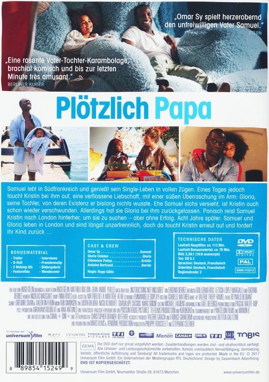 Produktbild: Pl&ouml;tzlich Papa